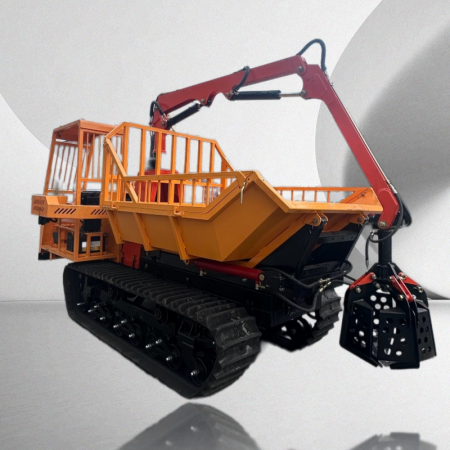 Crawler Dumper E na le Crane Grab 5000kg