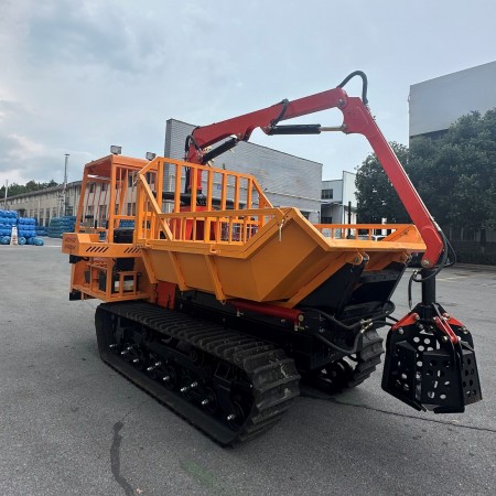 E na le Crane Grab 5000kg Crawler Dumper